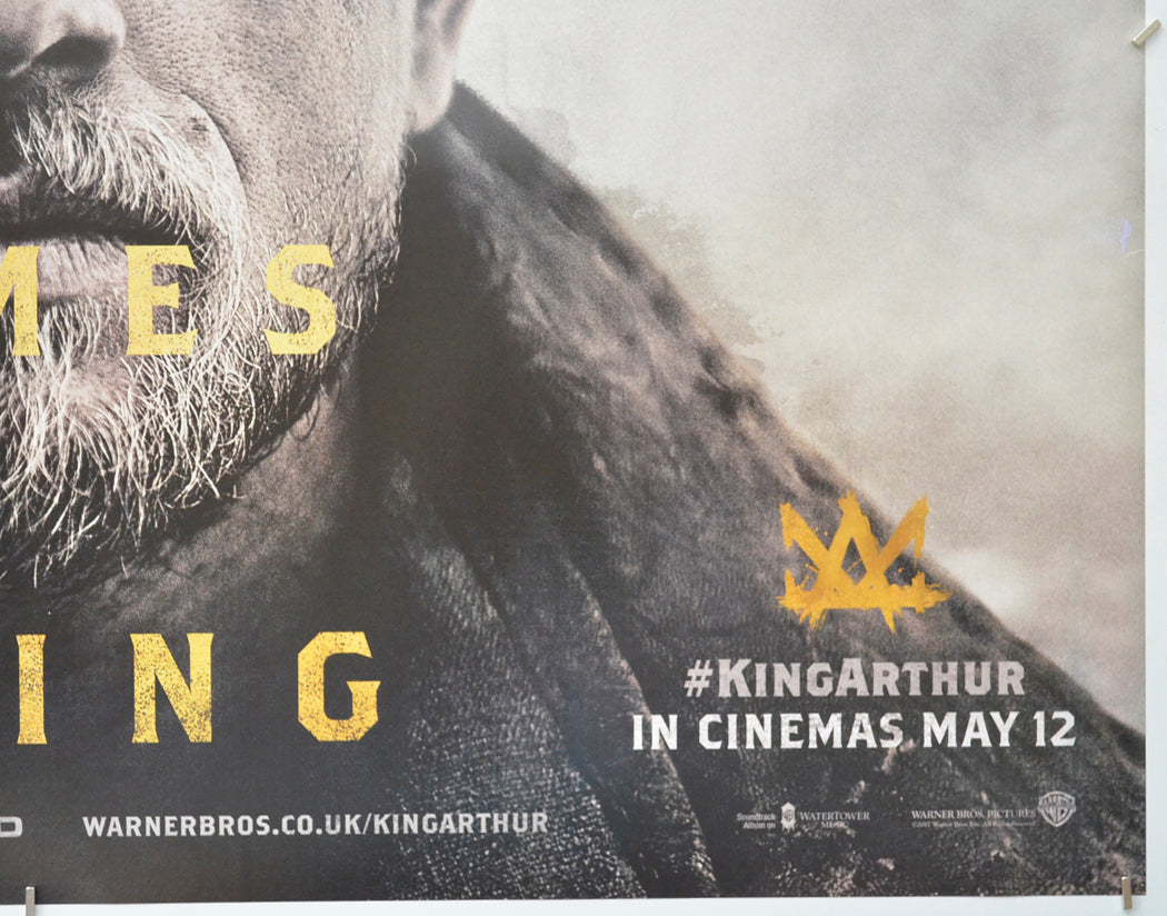 KING ARTHUR: LEGEND OF THE SWORD (Bottom Right) Cinema Quad Movie Poster