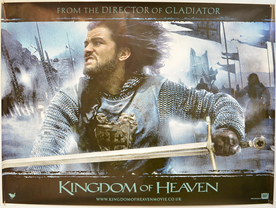 Kingdom Of Heaven (Teaser / Advance Version) Original Quad Poster - Film Poster - Movie Poster