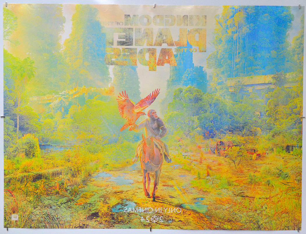 Kingdom Of The Planet Of The Apes (Back) Cinema Quad Movie Poster