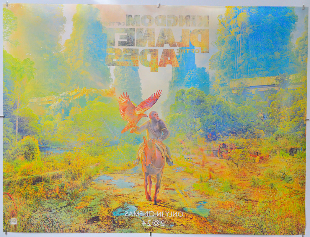 Kingdom Of The Planet Of The Apes (Back) Cinema Quad Movie Poster