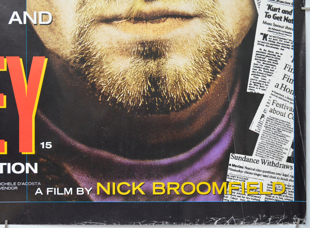 KURT AND COURTNEY (Bottom Right) Cinema Quad Movie Poster