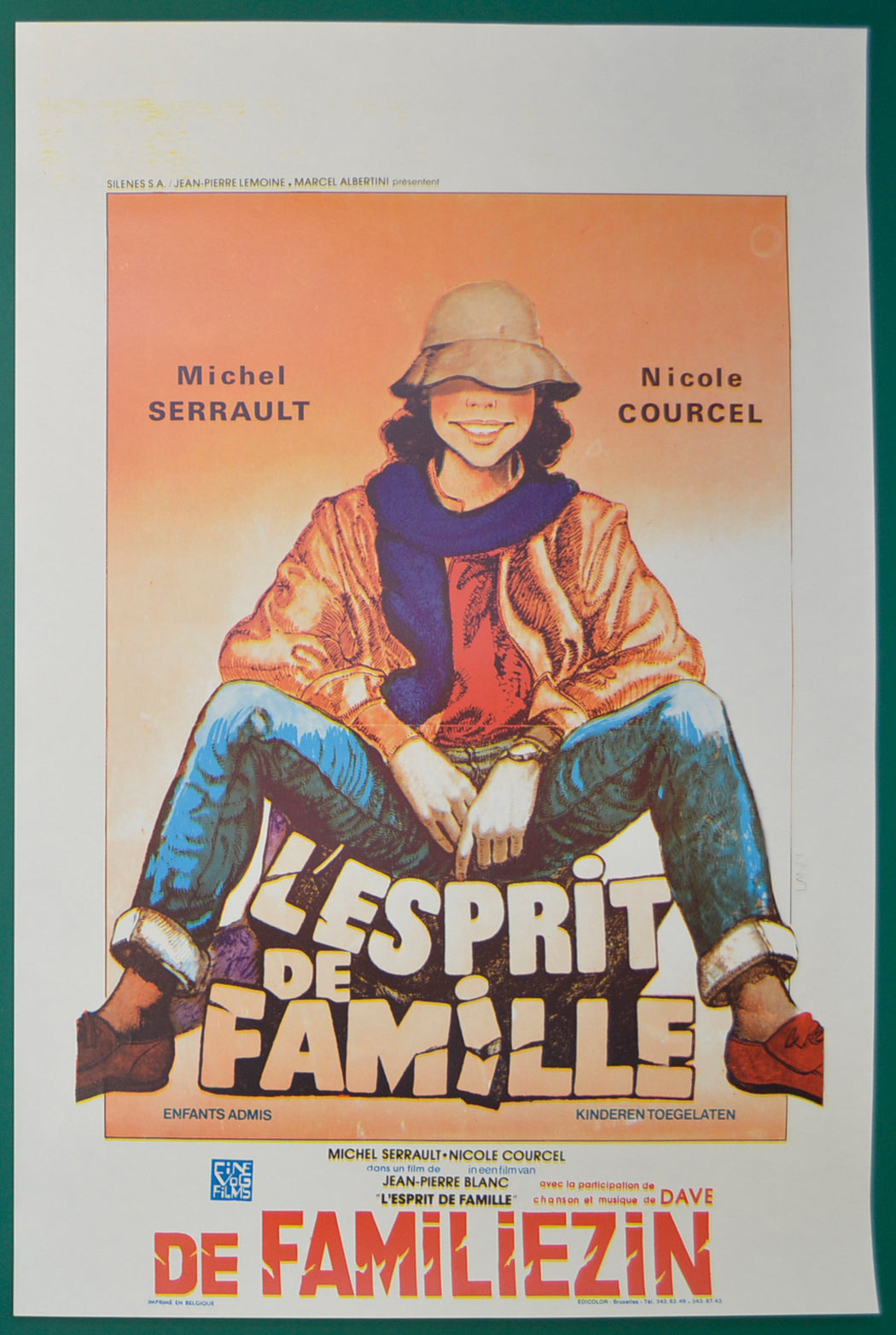 L'Esprit De Famille Original Belgian Poster - Film Poster - Movie Poster