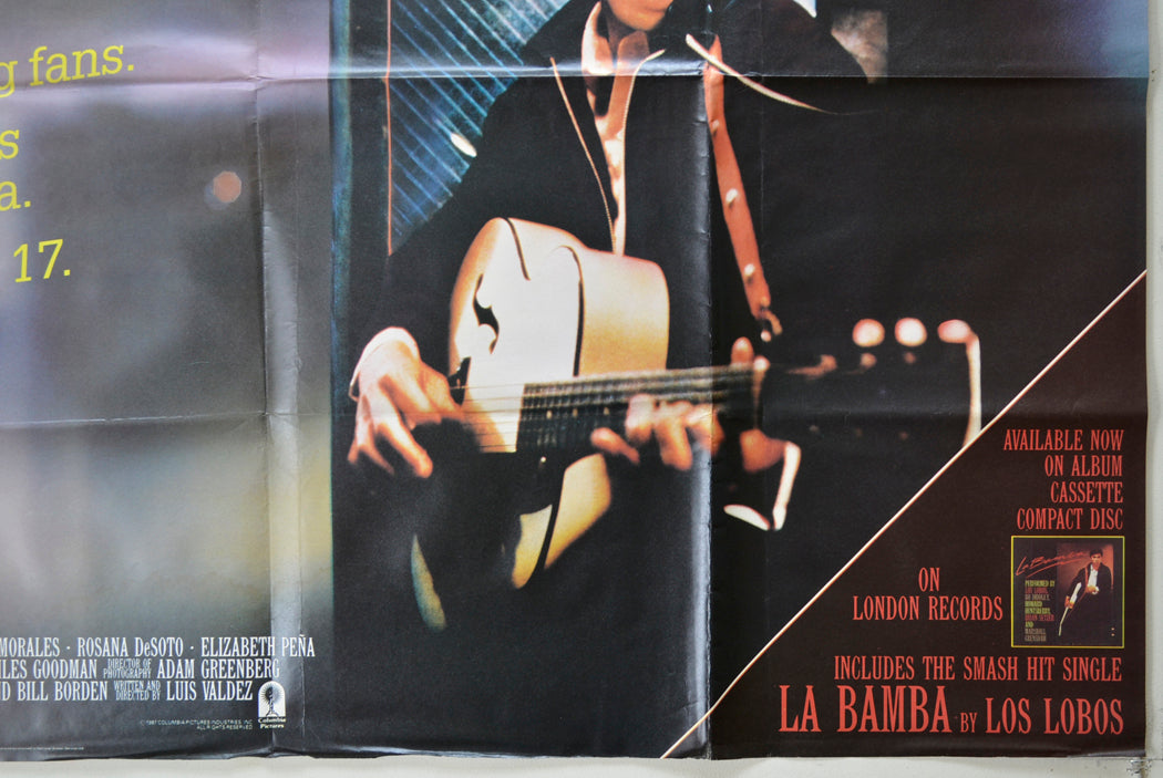 LA BAMBA (Bottom Right) Cinema Quad Movie Poster