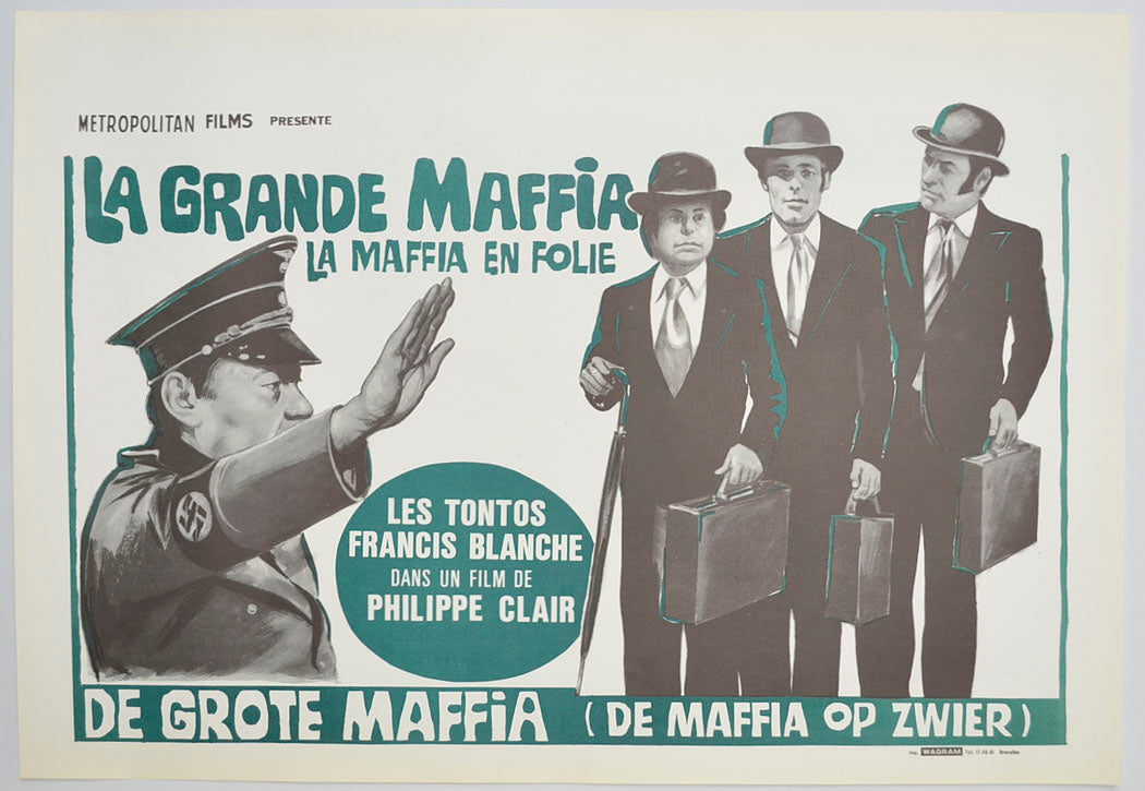La Grande Maffia Original Belgian Poster Film Poster Movie Poste la-grande-maffia-original-belgian-poster-film-poster-movie-poste