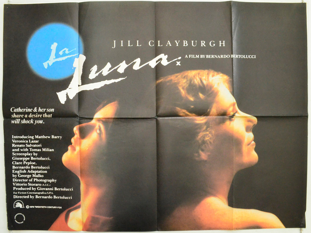La Luna Original British Quad Poster - Film Poster - Movie Poster