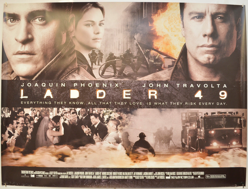 Ladder 49 Original Quad Poster - Film Poster - Movie Poster