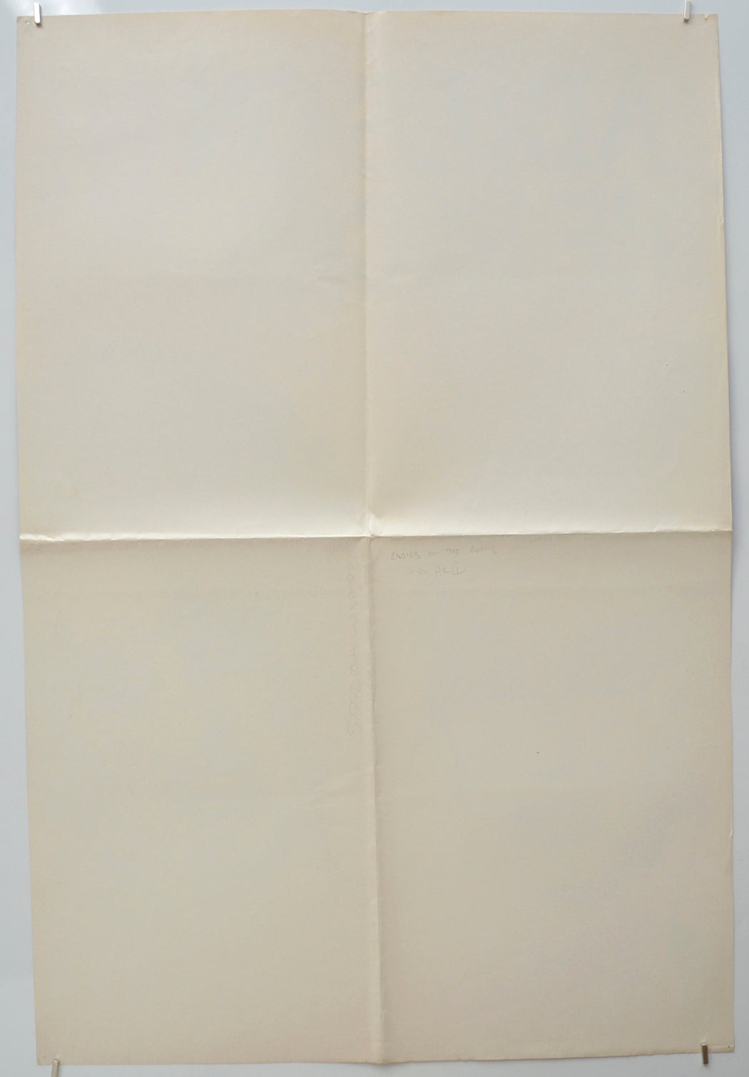 LADIES ON THE ROCKS (Back) Cinema Double Crown Movie Poster