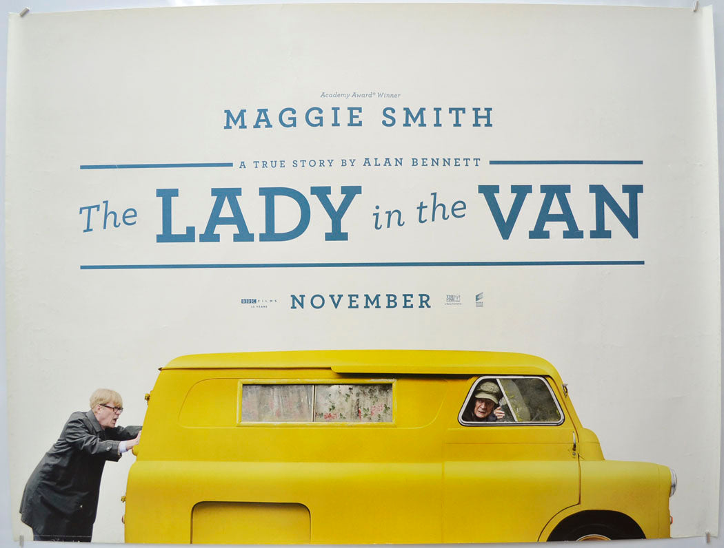 The Lady In The Van Original Quad Poster - Film Poster - Movie Poster