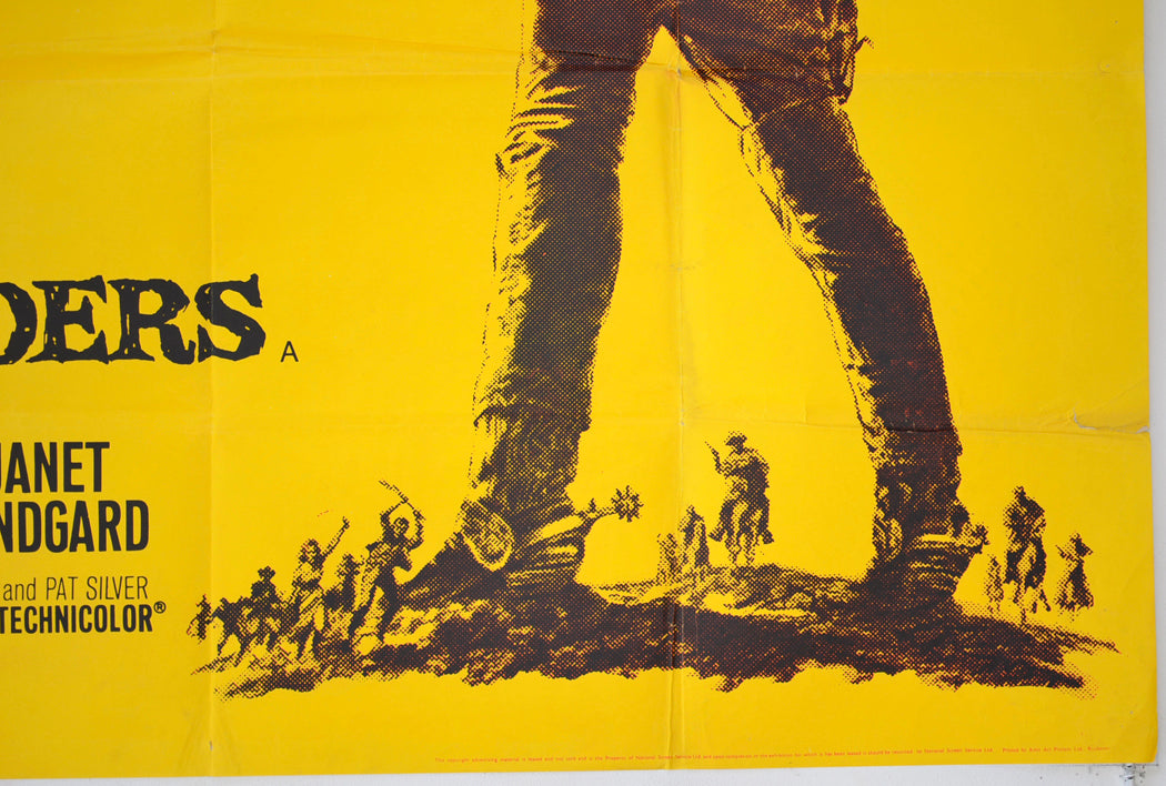 LAND RAIDERS (Bottom Right) Cinema Quad Movie Poster