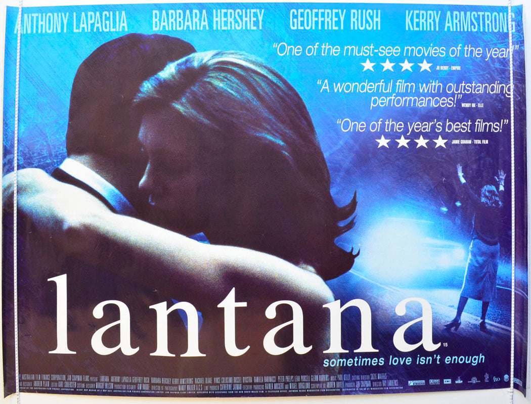 Lantana Original British Quad Poster - Film Poster - Movie Poster