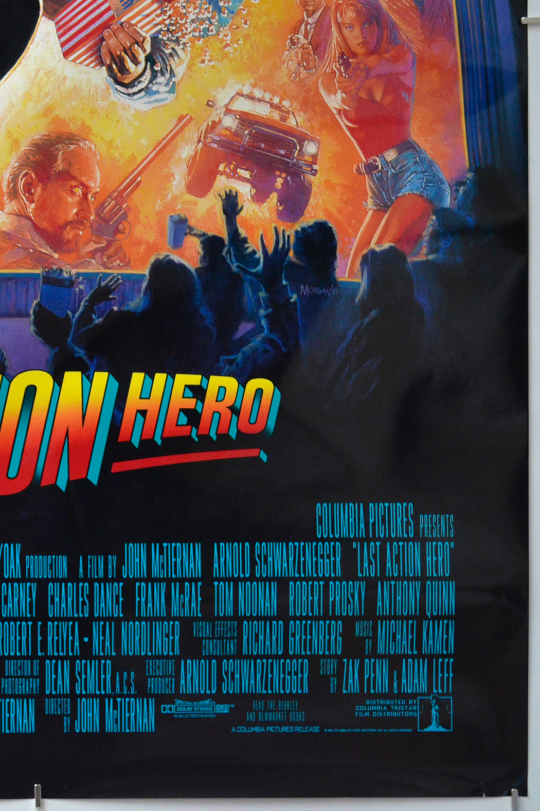 LAST ACTION HERO (Bottom Right) Cinema One Sheet Movie Poster