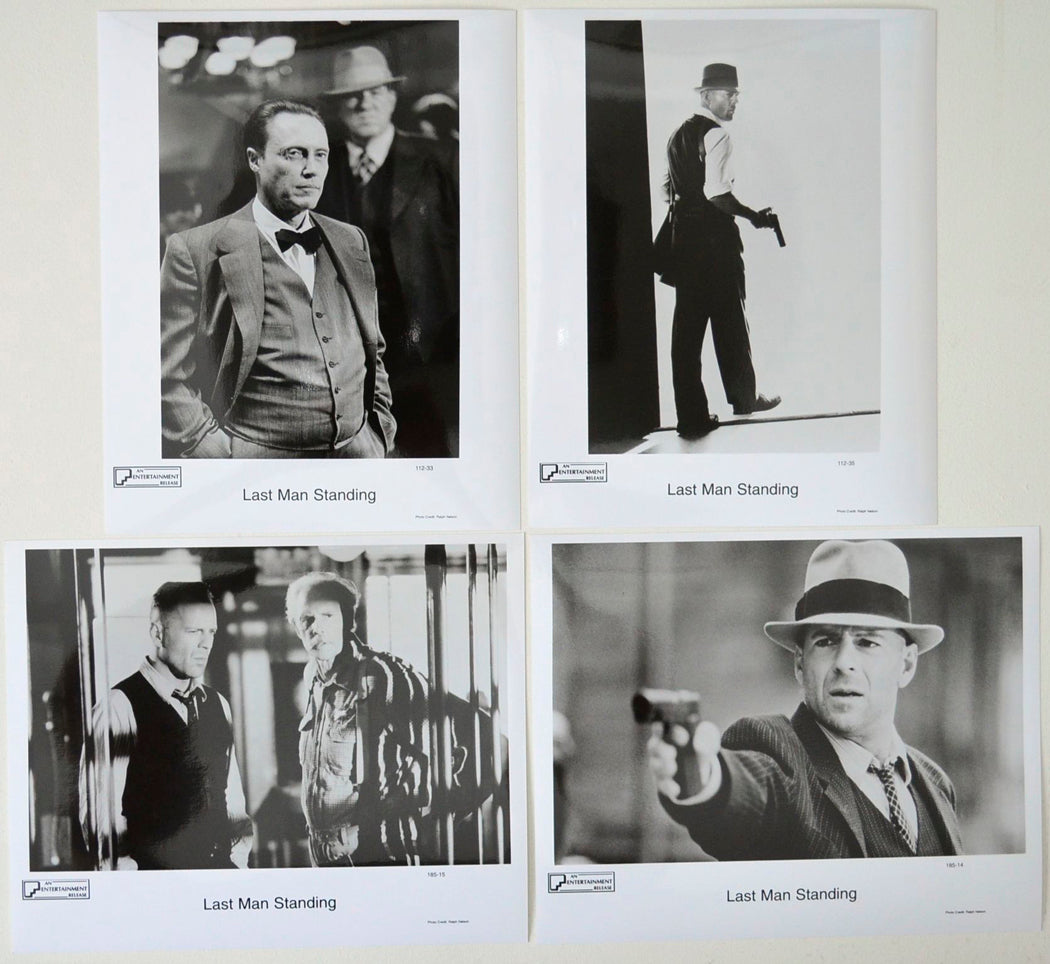 Last Man Standing 4 Original Cinema Front Of House (FOH) Black And White Stills – Press Stills – Movie Stills