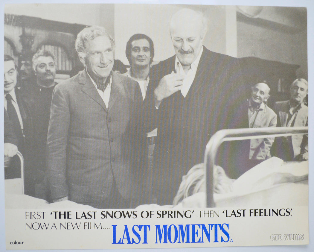 LAST MOMENTS (Card 6) Cinema Colour FOH Stills / Lobby Cards