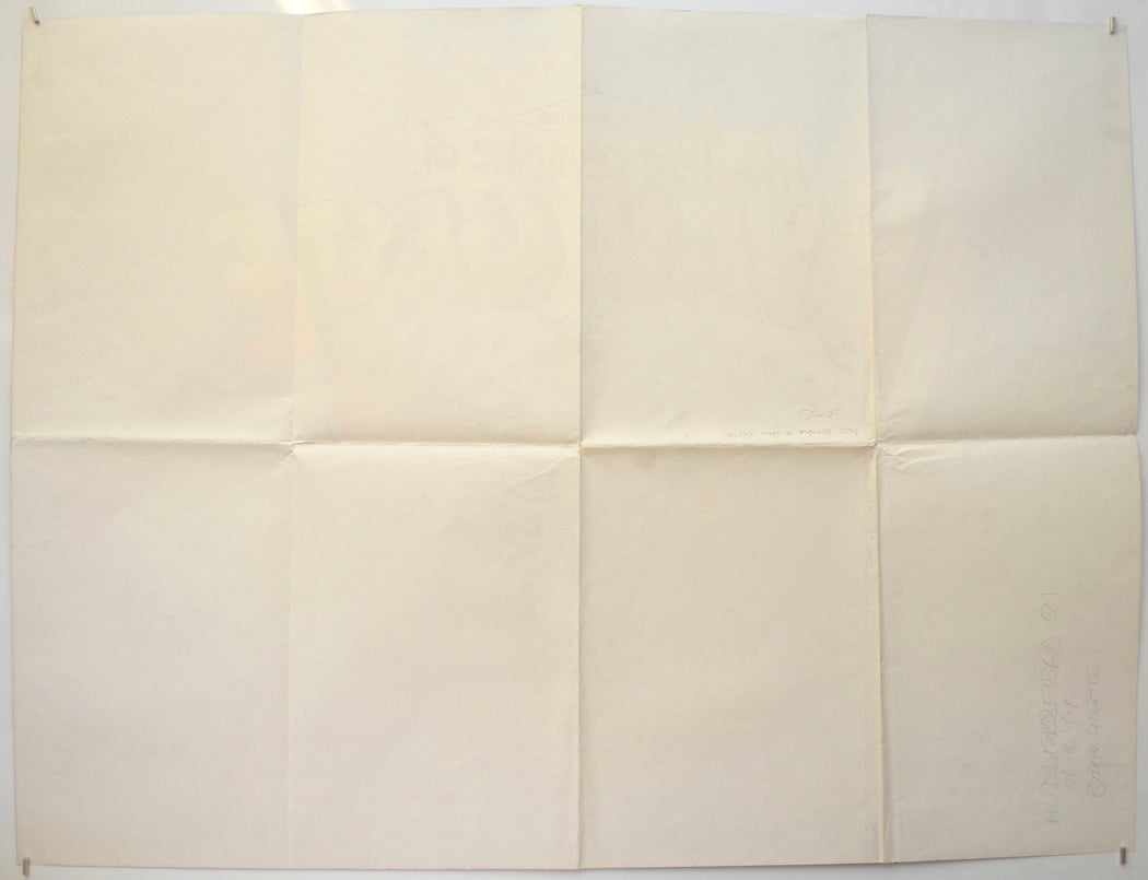 THE LAST REMAKE OF BEAU GESTE (Back) Cinema Quad Movie Poster