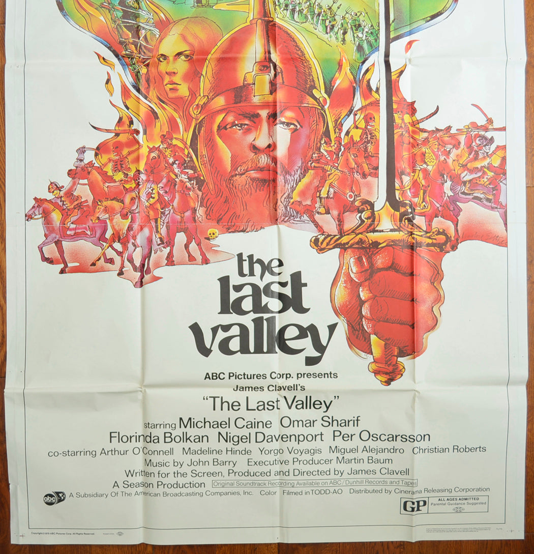 THE LAST VALLEY – 3 Sheet Poster (BOTTOM)