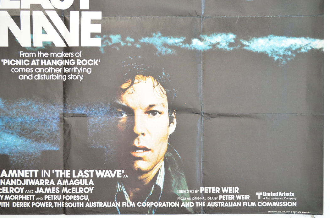 THE LAST WAVE (Bottom Right) Cinema Quad Movie Poster