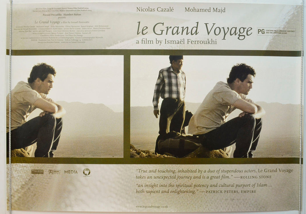 Le Grand Voyage Original British Quad Poster - Film Poster - Movie Poster