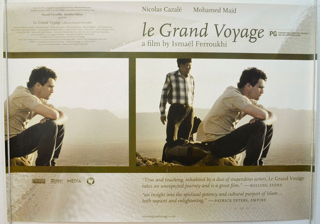 Le Grand Voyage Original British Quad Poster - Film Poster - Movie Poster
