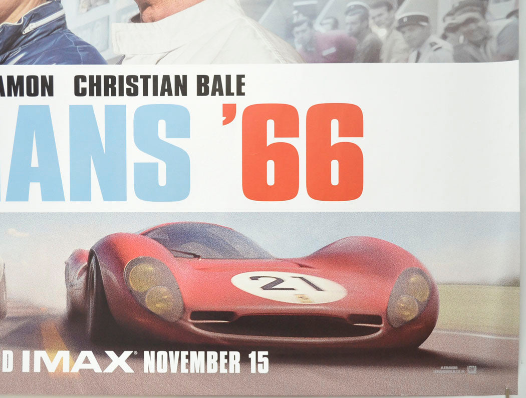 LES MANS 66 (Bottom Right) Cinema Quad Movie Poster