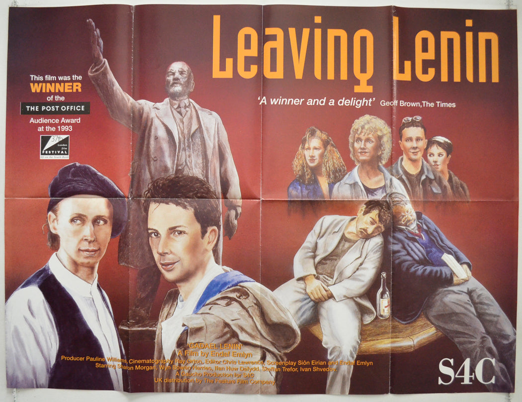 Leaving Lenin (a.k.a. Gadael Lenin) Original Quad Poster - Film Poster - Movie Poster