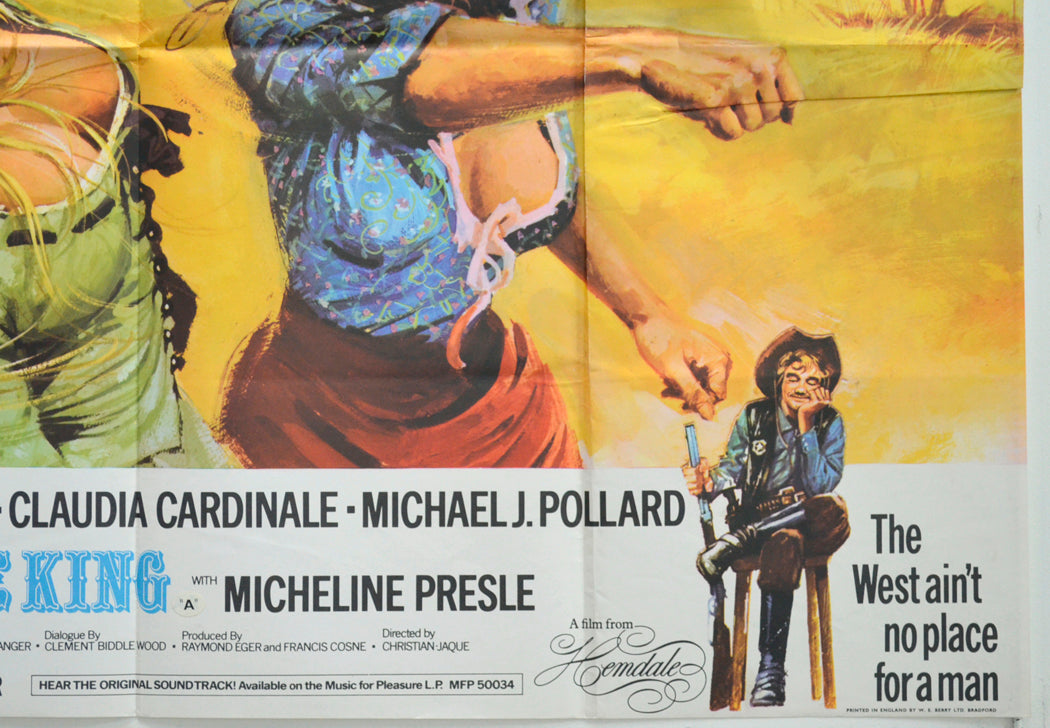 THE LEGEND OF FRENCHIE KING (Bottom Right) Cinema Quad Movie Poster