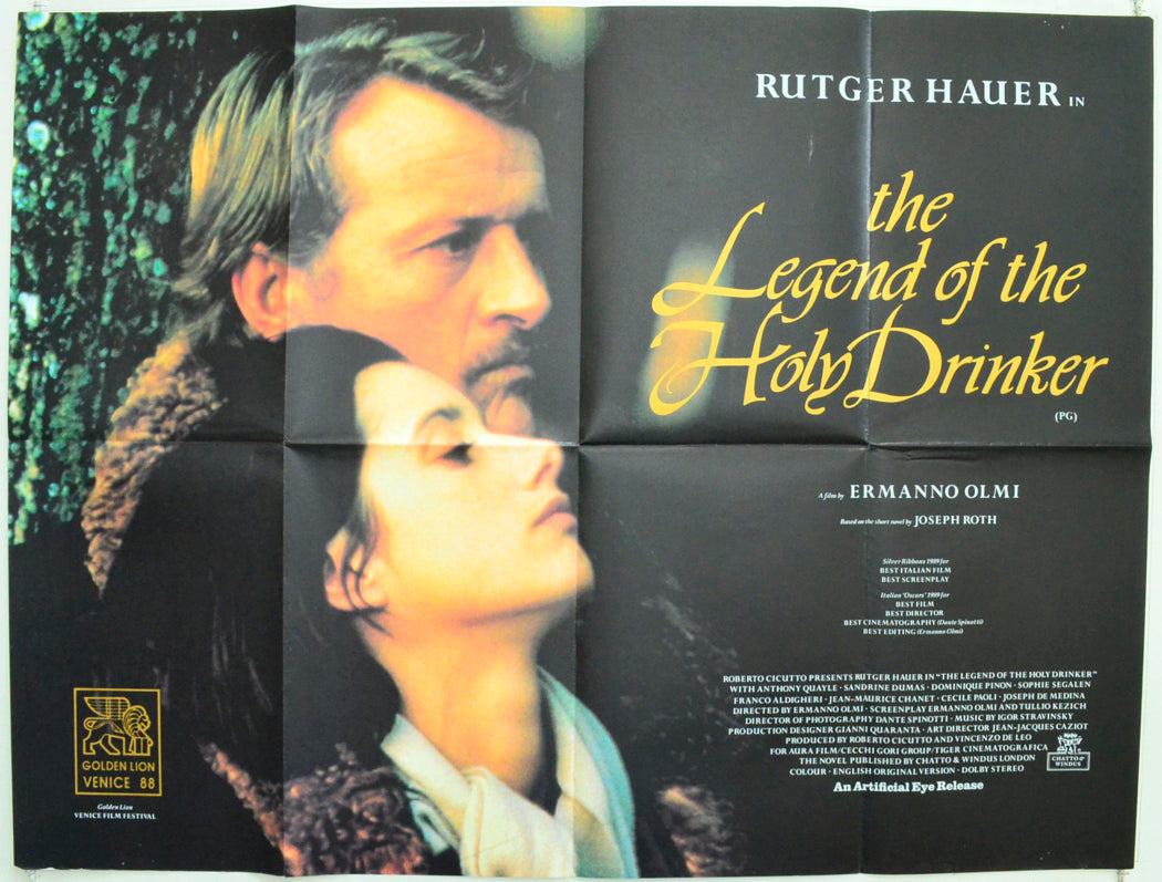 The Legend Of The Holy Drinker (a.k.a. La leggenda del santo bevitore) Original British Quad Poster - Film Poster - Movie Poster