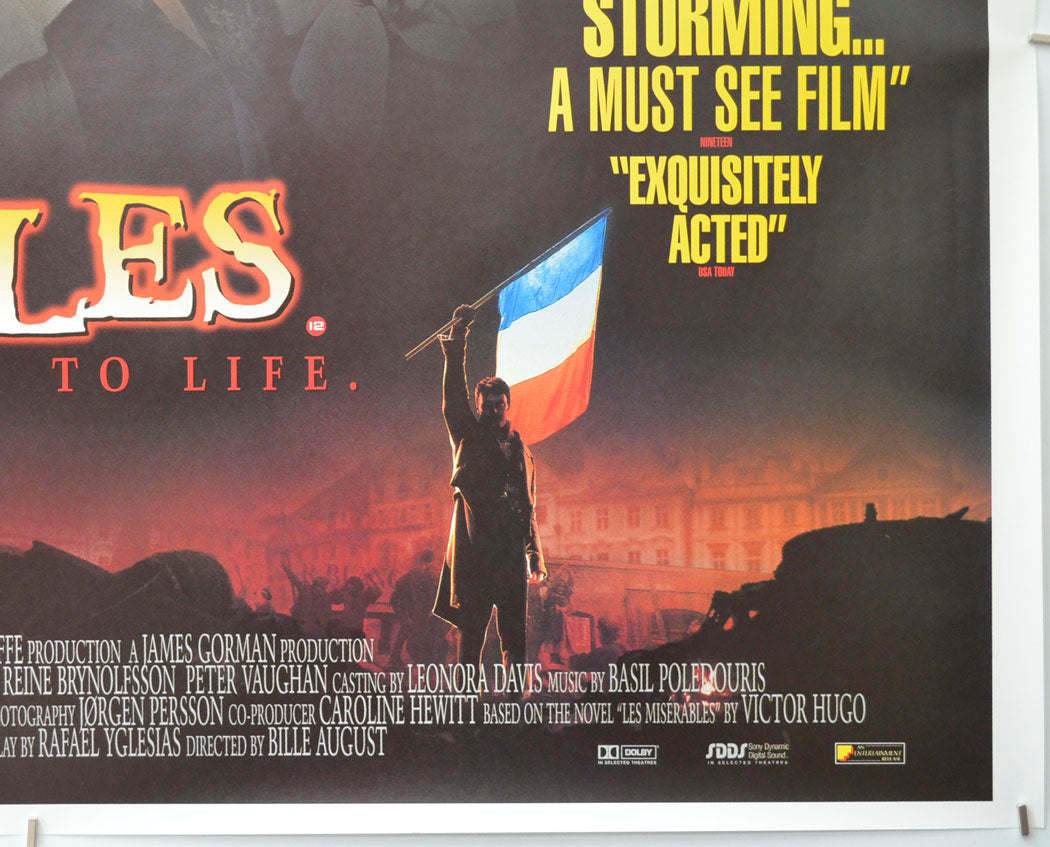 LES MISERABLES (Bottom Right) Cinema Quad Movie Poster