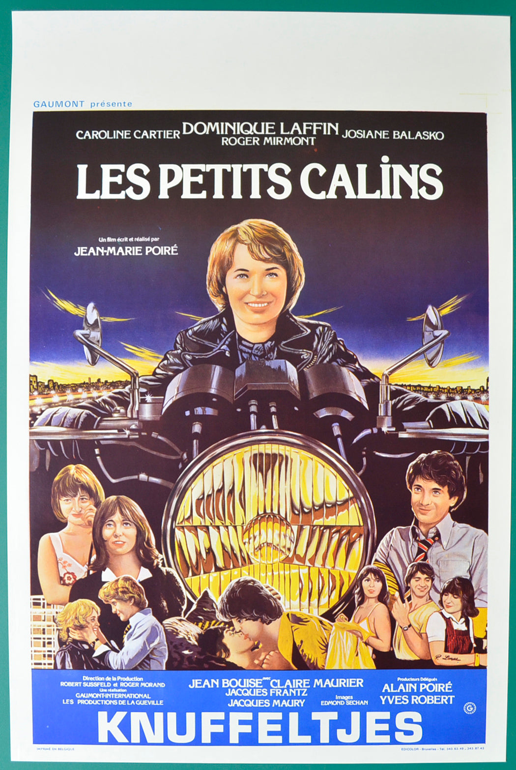 Les Petits Calins Original Belgian Poster - Film Poster - Movie Poster