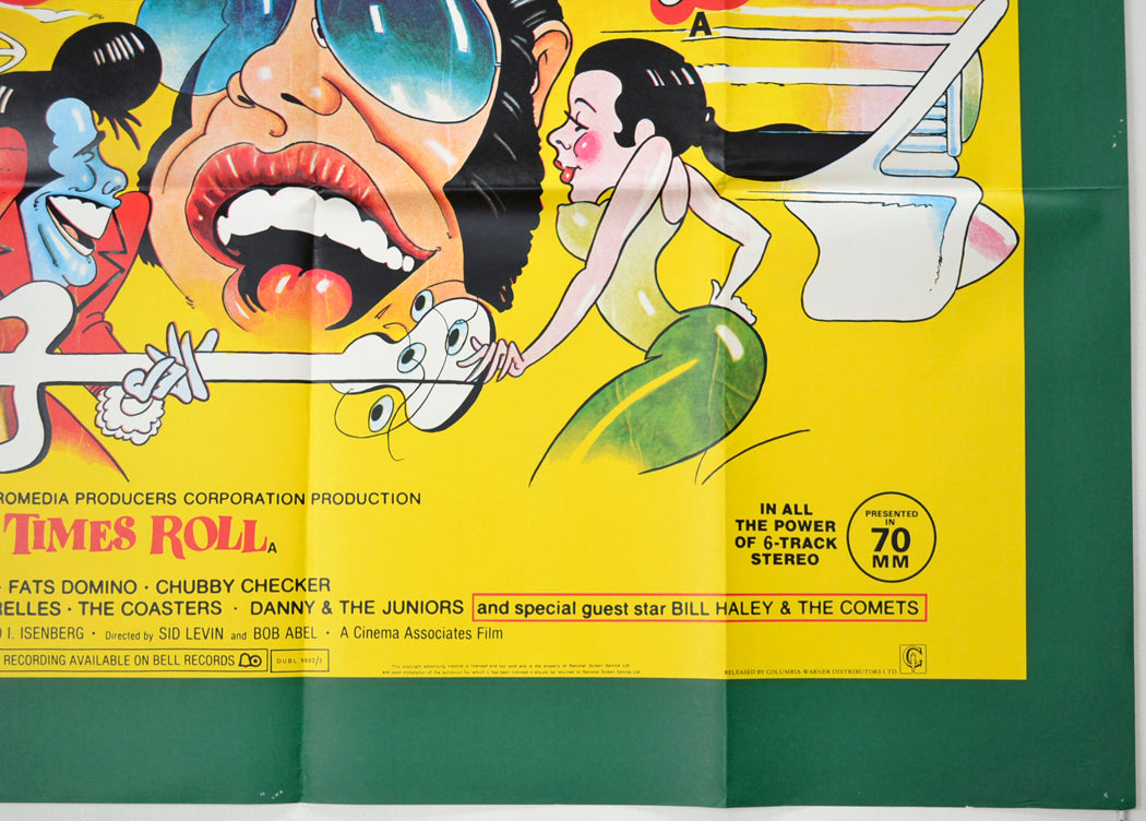 LET THE GOOD TIMES ROLL (Bottom Right) Cinema Quad Movie Poster