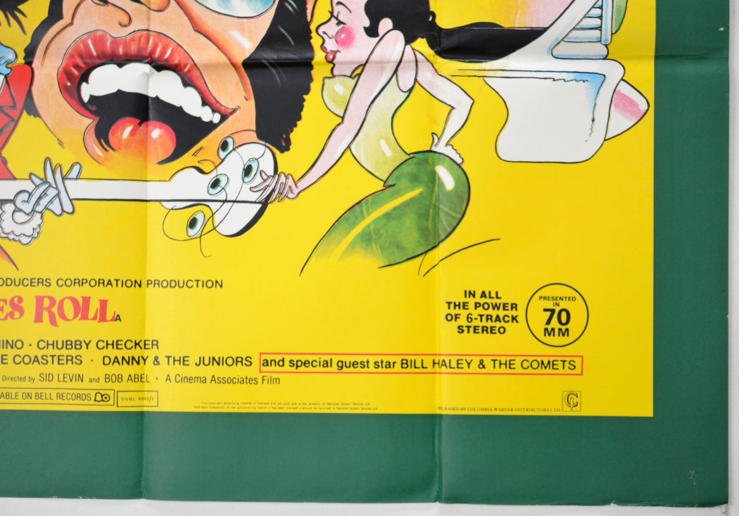 LET THE GOOD TIMES ROLL (Bottom Right) Cinema Quad Movie Poster