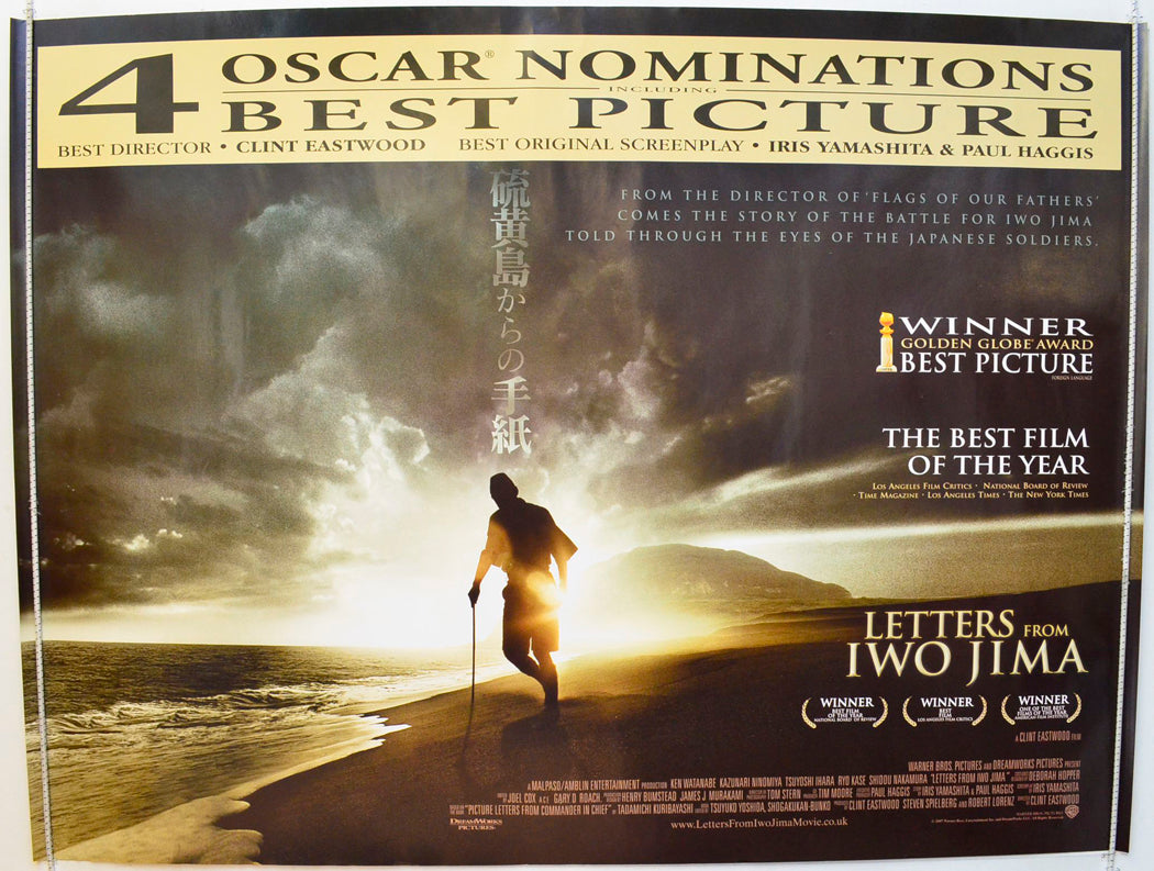 Letters From Iowa Jima Original British Quad Poster - Film Poster - Movie Poster