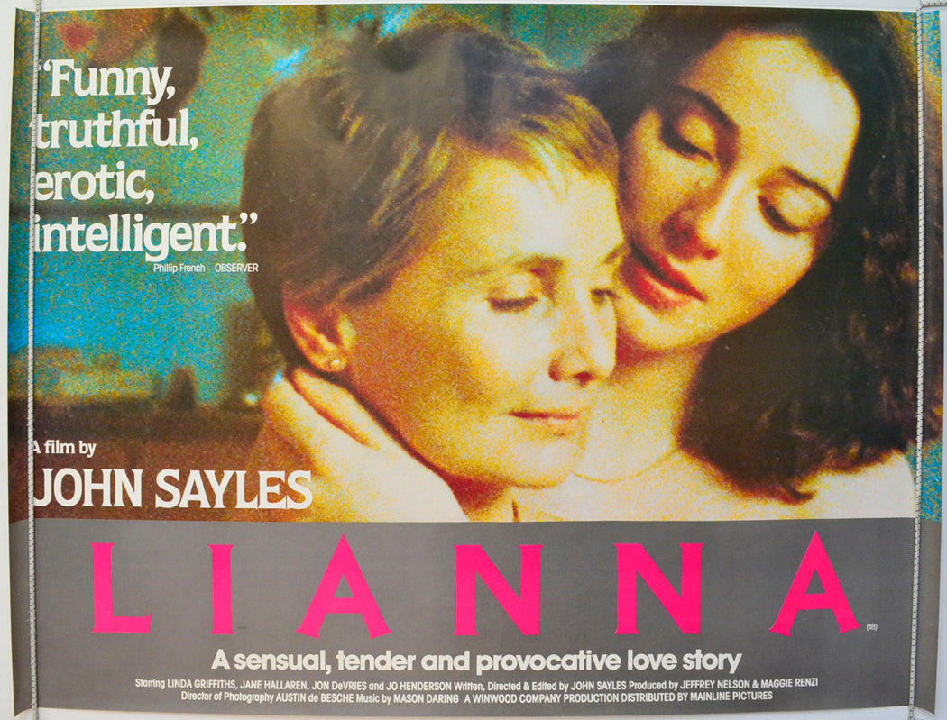 Lianna Original British Quad Poster - Film Poster - Movie Poster