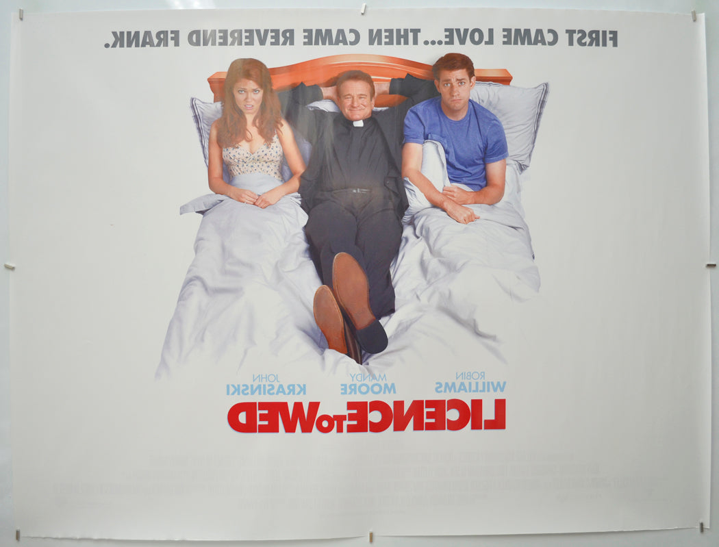 LICENCE TO WED (Back) Cinema Quad Movie Poster
