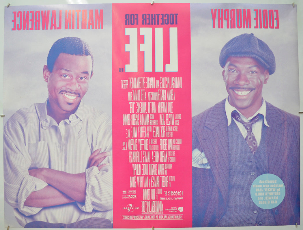 LIFE (Back) Cinema Quad Movie Poster