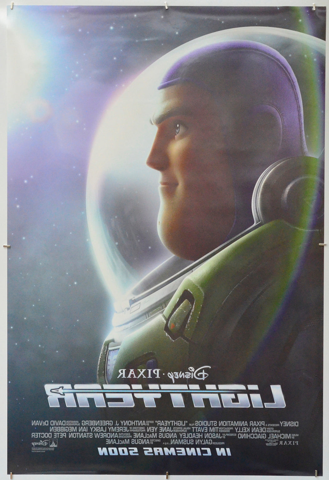 Lightyear (Back) Cinema One Sheet Movie Poster