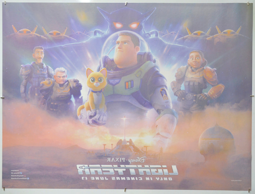 Lightyear (Back) Cinema Quad Movie Poster