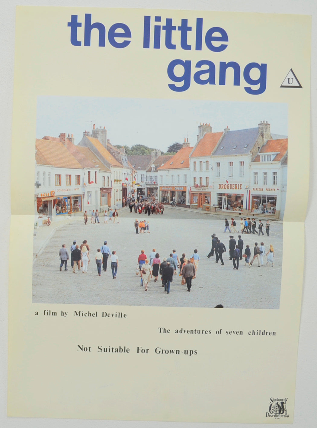 The Little Gang Original Mini Quad Poster - Film Poster - Movie Poster