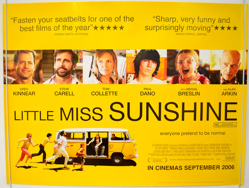 Little Miss Sunshine Original Quad Poster - Film Poster - Movie Poster