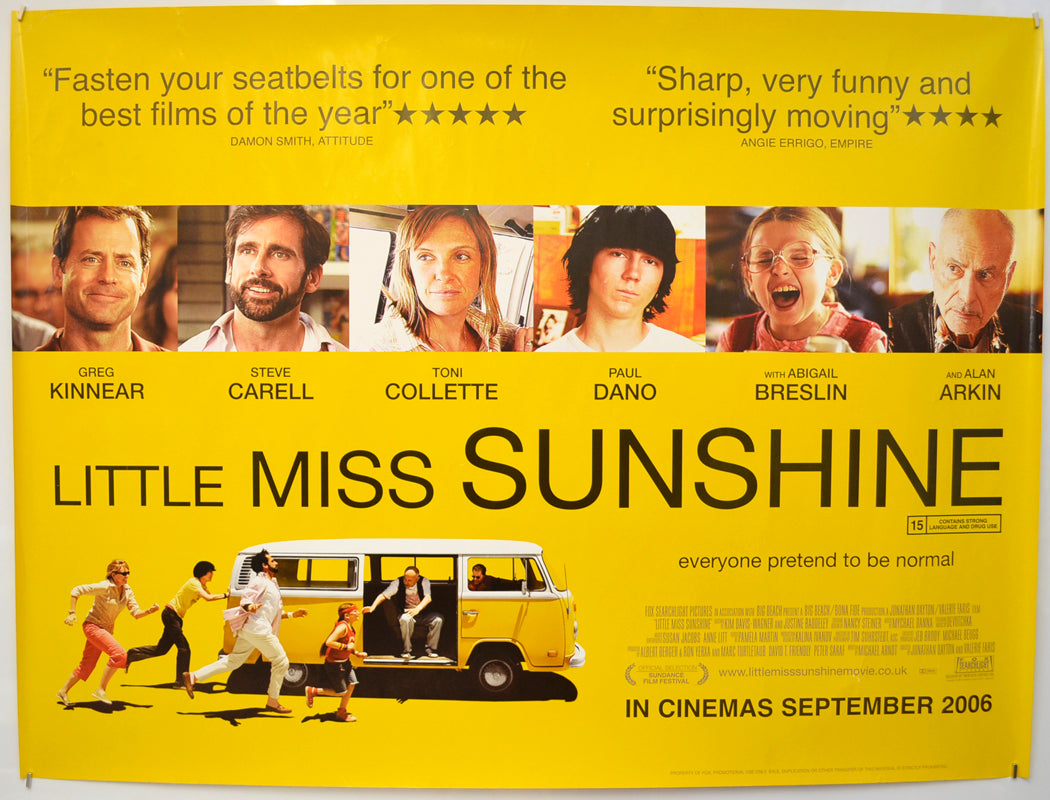 Little Miss Sunshine Original Quad Poster - Film Poster - Movie Poster