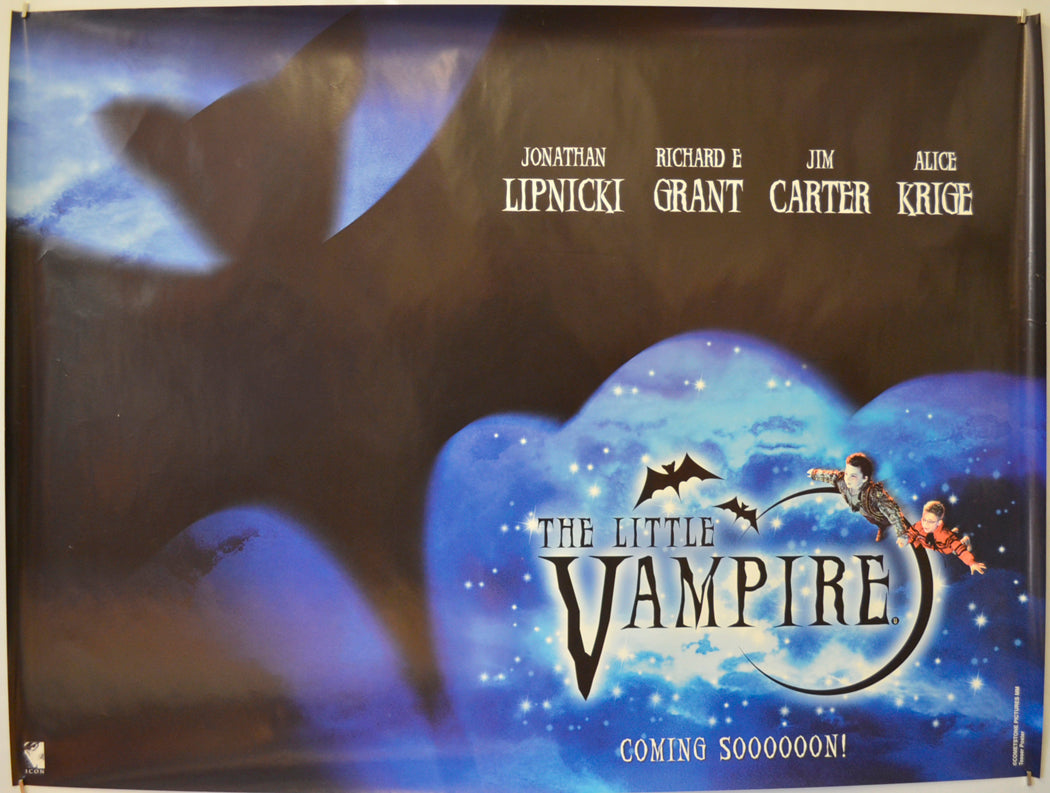 The Little Vampire (Teaser / Advance Version) Original Quad Poster - Film Poster - Movie Poster