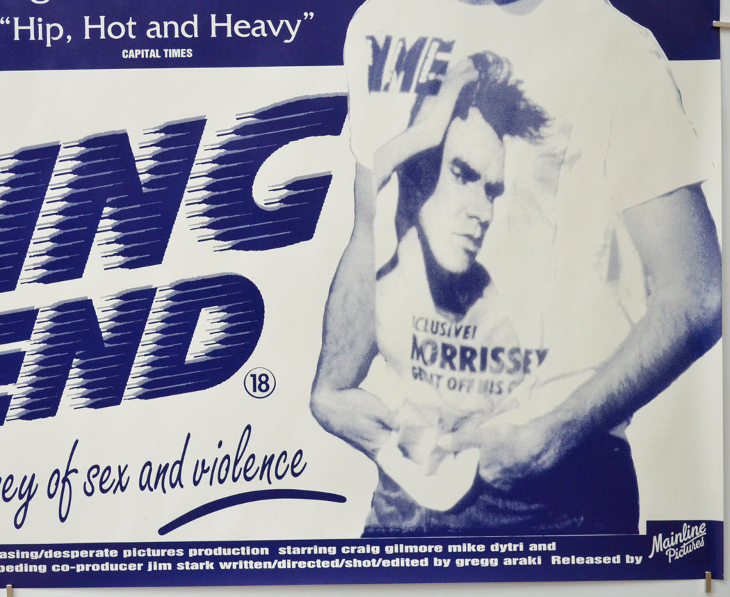 THE LIVING END (Bottom Right) Cinema Quad Movie Poster