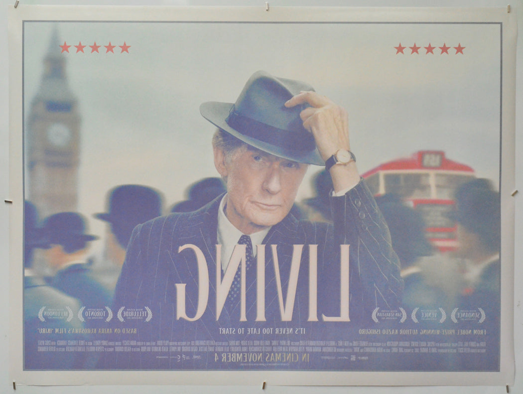 Living (Back) Cinema Quad Movie Poster