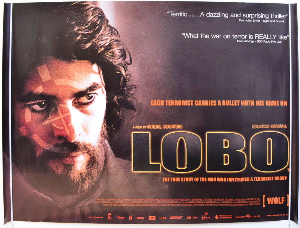 Lobo (a.k.a. Wolf) Original British Quad Poster - Film Poster - Movie Poster