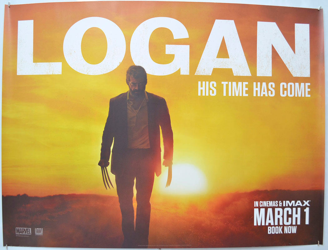 Logan Original Quad Poster - Film Poster - Movie Poster