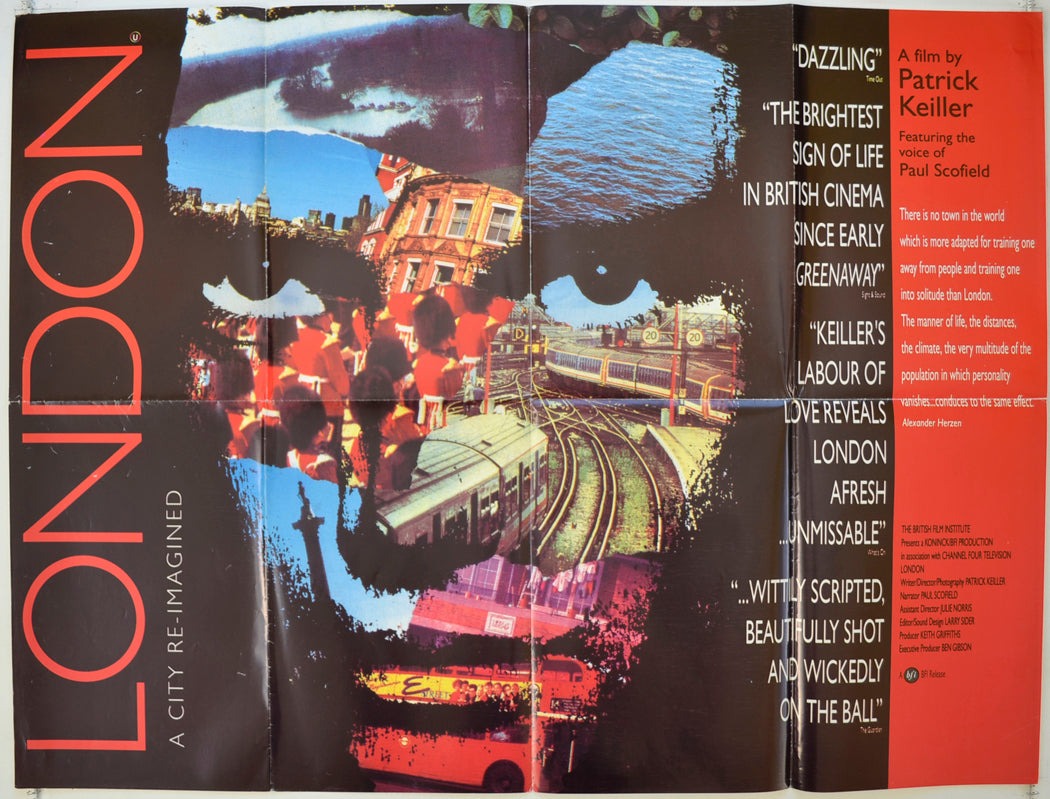 London : A City Re-Imagined Original Quad Poster - Film Poster - Movie Poster