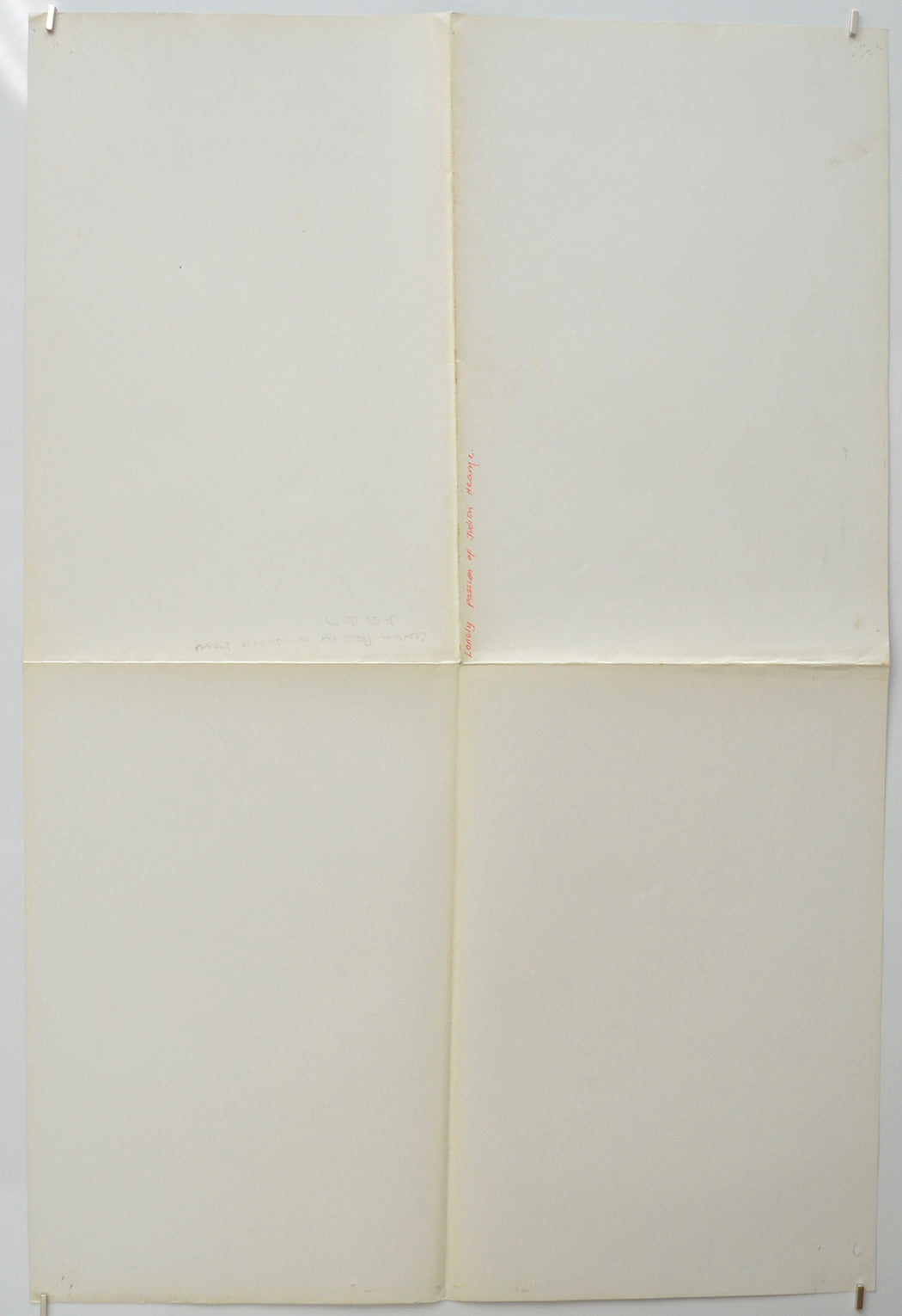 THE LONELY PASSION OF JUDITH HEARNE (Back) Cinema Double Crown Movie Poster