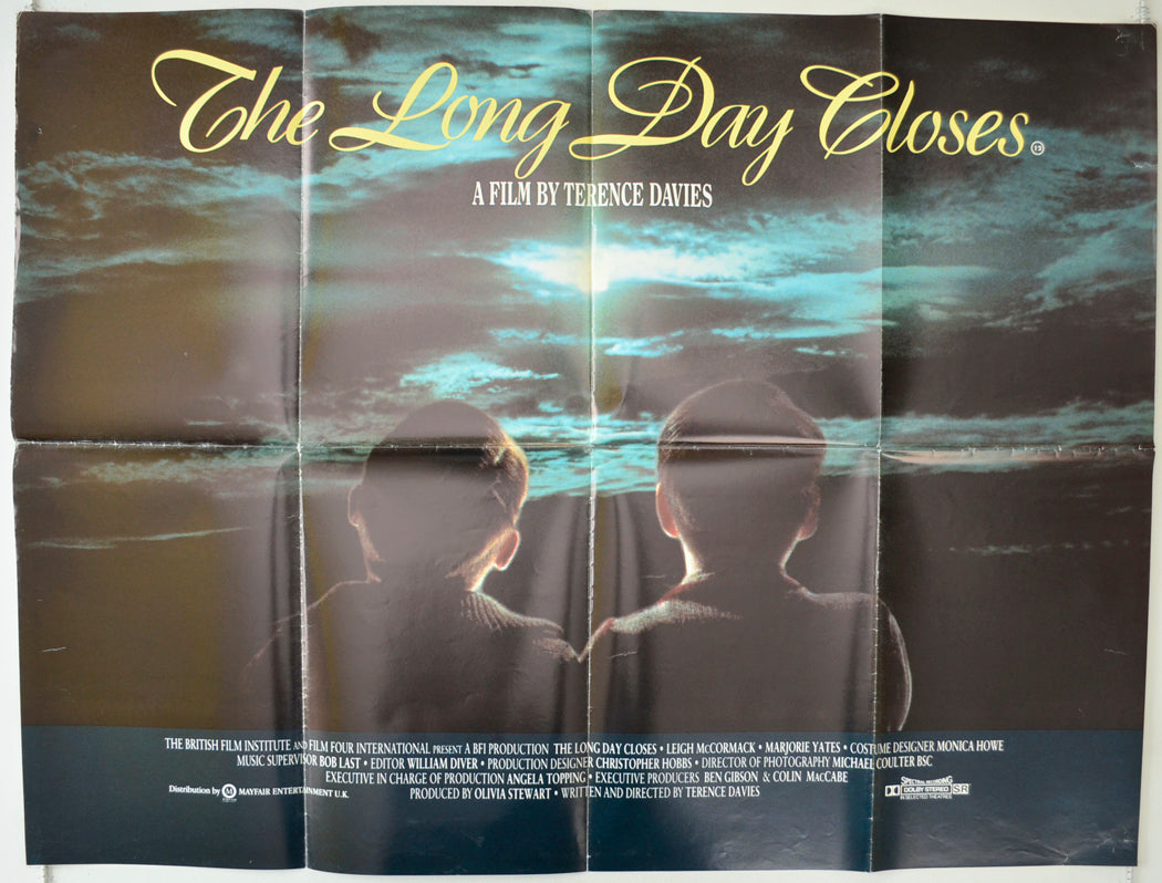 The Long Day Closes Original Quad Poster - Film Poster - Movie Poster