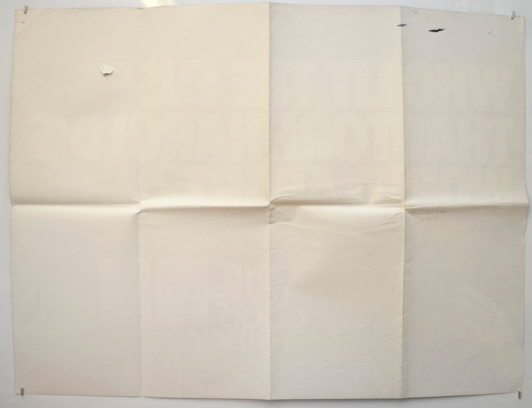 THE LONG GOOD FRIDAY (Back) Cinema Quad Movie Poster