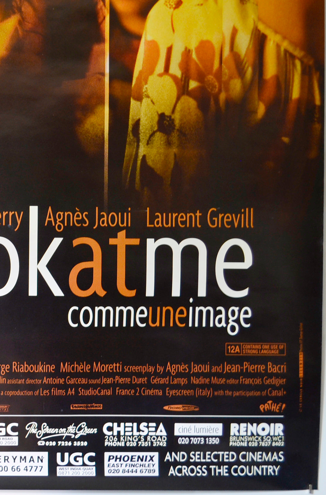 LOOK AT ME (Bottom Right) Cinema 4 Sheet Movie Poster