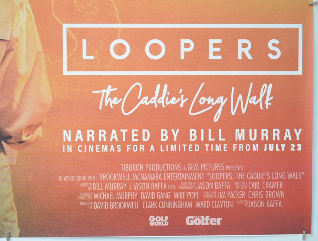 LOOPERS: THE CADDIE’S LONG WALK (Bottom Right) Cinema Quad Movie Poster